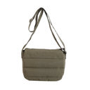 Olive Afton Quilted Foldover Crossbody