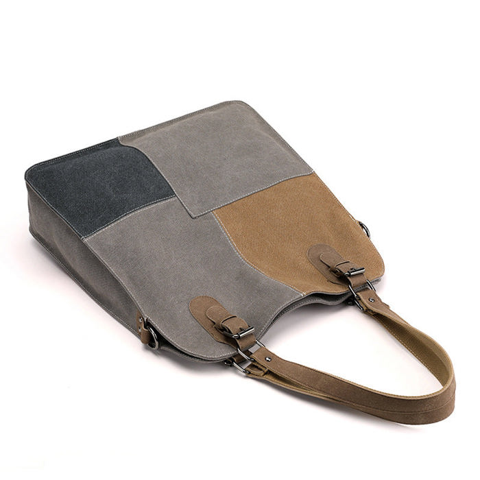 Colorblock Tote Bag