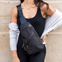  Cross Zip Crossbody Sling Bag