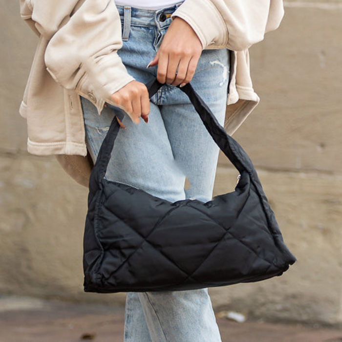 Harper Quilted Shoulder Handbag