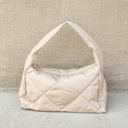 Buff Harper Quilted Shoulder Handbag