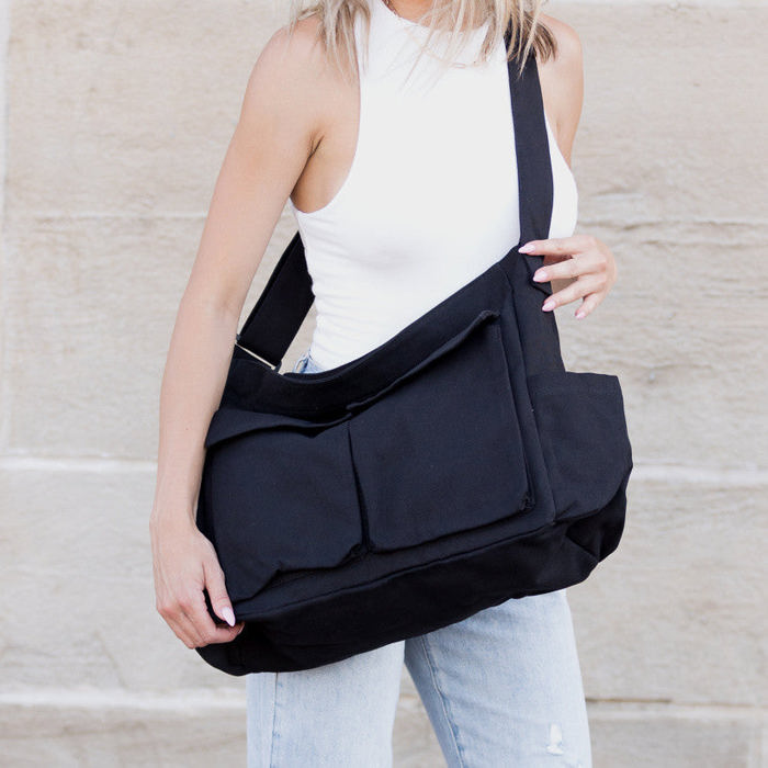 Nova Oversize Canvas Carryall Bag
