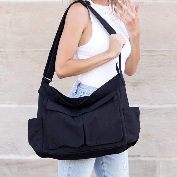 Nova Oversize Canvas Carryall Bag