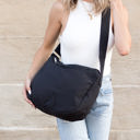 Black Lula Everywhere Nylon Carryall Bag