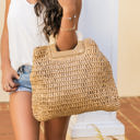  Oversized Straw Tote