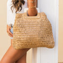  Oversized Straw Tote