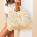  Oversized Straw Tote