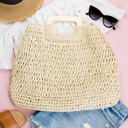Straw Oversized Straw Tote
