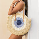  Straw Circle Tote