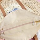  Straw Circle Tote