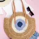  Straw Circle Tote