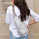  Evie Vegan Leather Crossbody Sling Bag