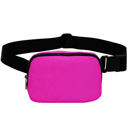 Fuchsia Roam Nylon Crossbody Sling Belt Bum Bag Fanny Pack