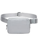 Lt Gray Roam Nylon Crossbody Sling Belt Bum Bag Fanny Pack
