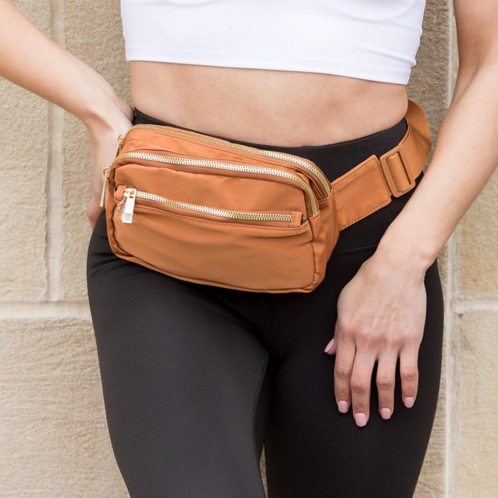 Everyday Nylon Crossbody Sling Belt Bum Bag Fanny Pack