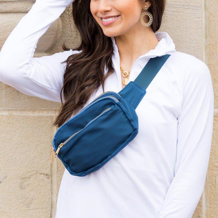 Everyday Nylon Crossbody Sling Belt Bum Bag Fanny Pack