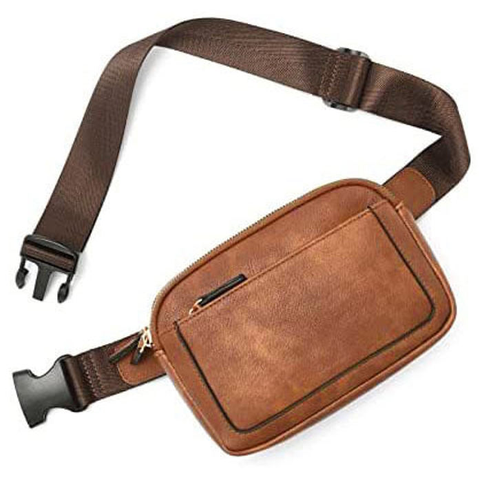 Presly Vegan Leather Everywhere Crossbody Sling Belt Bag