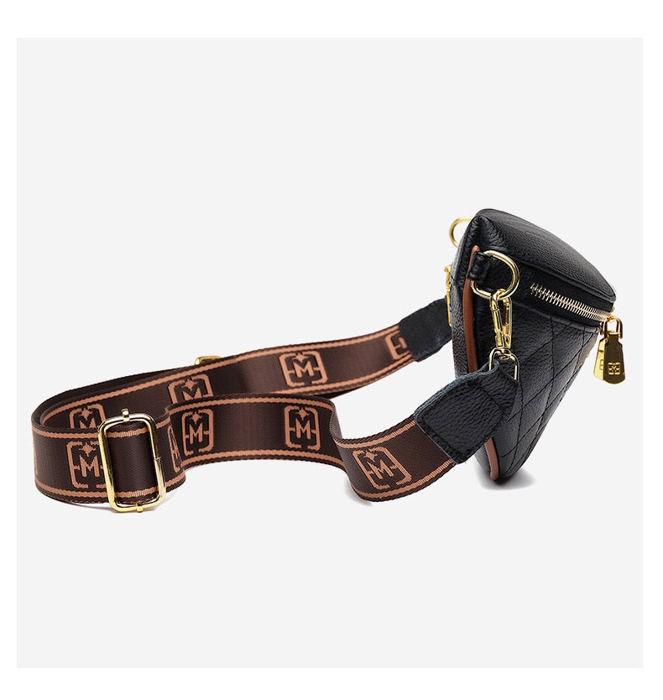 Myra Quilted Crescent Crossbody Sling