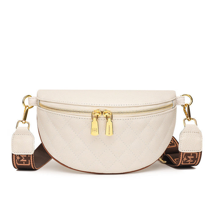 Myra Quilted Crescent Crossbody Sling