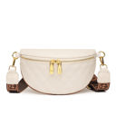  Myra Quilted Crescent Crossbody Sling