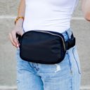  Roam 2L Oversize Nylon Crossbody Sling Belt Bag