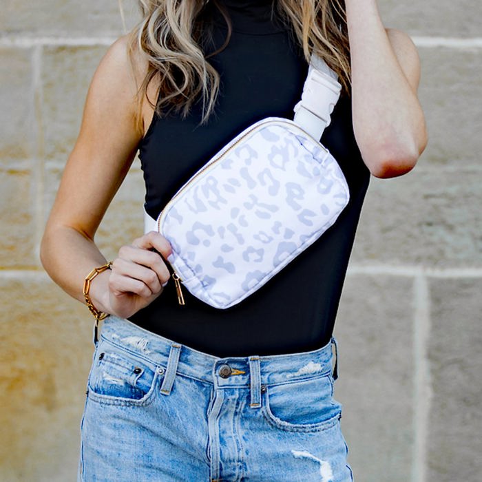 Roam 2L Oversize Nylon Crossbody Sling Belt Bag