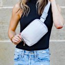  Roam 2L Oversize Nylon Crossbody Sling Belt Bag