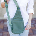  Pippa Reversible Nylon Crossbody Sling Bag