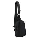 Black Pippa Reversible Nylon Crossbody Sling Bag