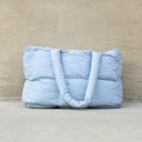 Powder-Blue Daphne Puffer Tote