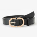 Black Everyday D Ring Belts