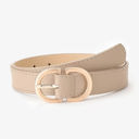Bone Everyday D Ring Belts