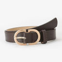Dark Brown Everyday D Ring Belts