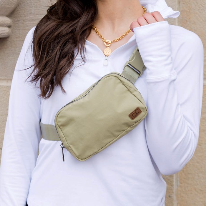 CC Everywhere Nylon Sling Crossbody Belt Bag
