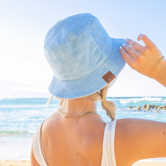 C.C� Terry Cloth Bucket Hat