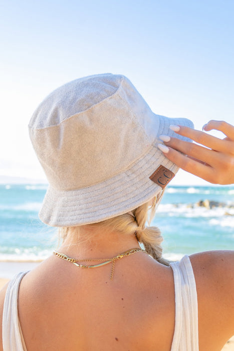C.C� Terry Cloth Bucket Hat