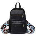 Black Alba Convertible Backpack Crossbody Sling