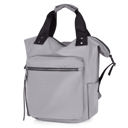Gray Everyday Backpack Tote