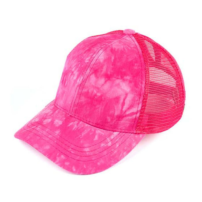 CC Tie Dye Ponytail Caps Hats