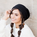  Waffle Weave Slouchy Beanie