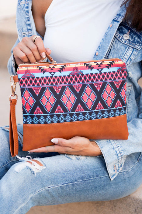 Aztec Boho Clutch