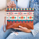  Aztec Boho Clutch