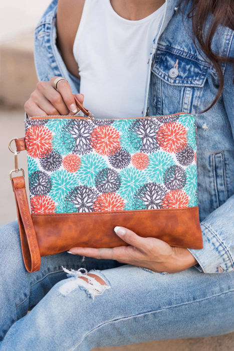 Aztec Boho Clutch