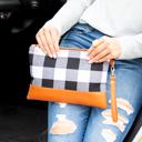  Buffalo Plaid Clutch