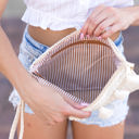  Naya Crochet Tassel Clutch