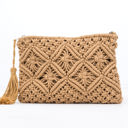  Macrame Tassel Clutch