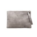 Gray Over-sized Everyday Clutch