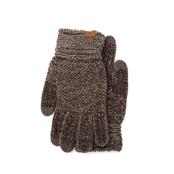C.C� Chenille Touch Gloves