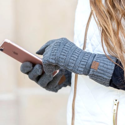 C.C� Knit Touch Gloves