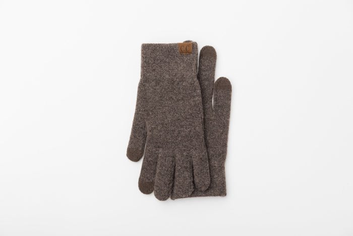 C.C� Cashmere Blend Touch Gloves